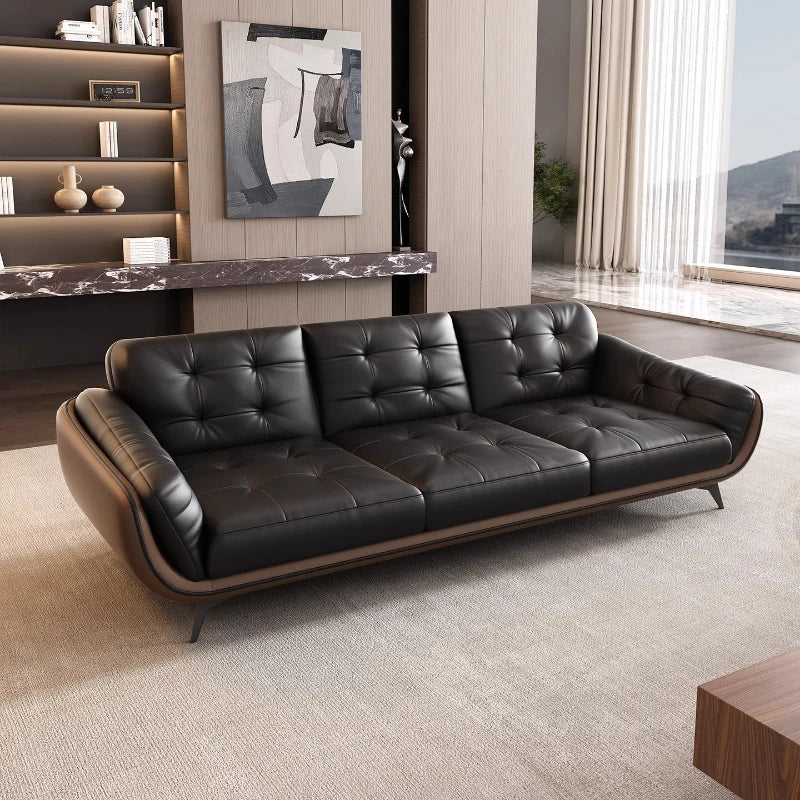Reclinia Leather Sofa