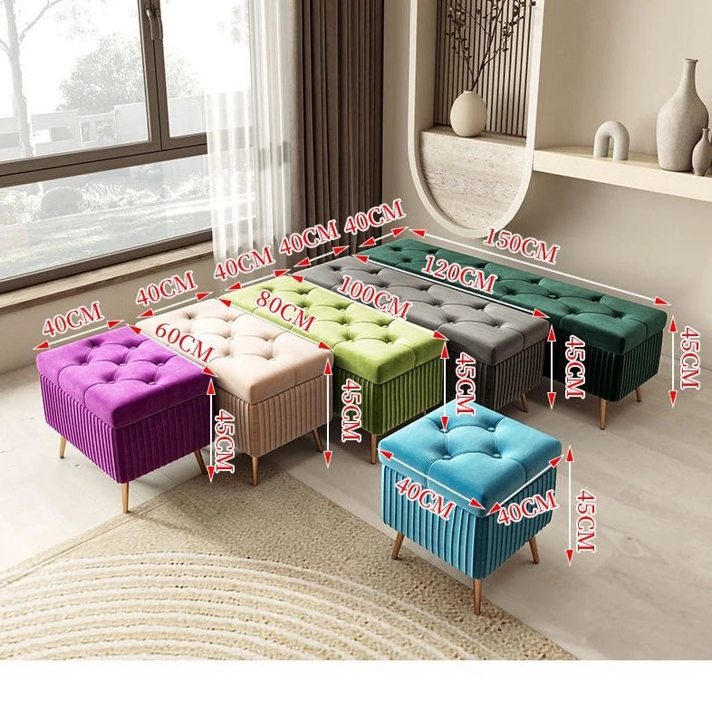 Nordica Luxe Storage Sofa Bench