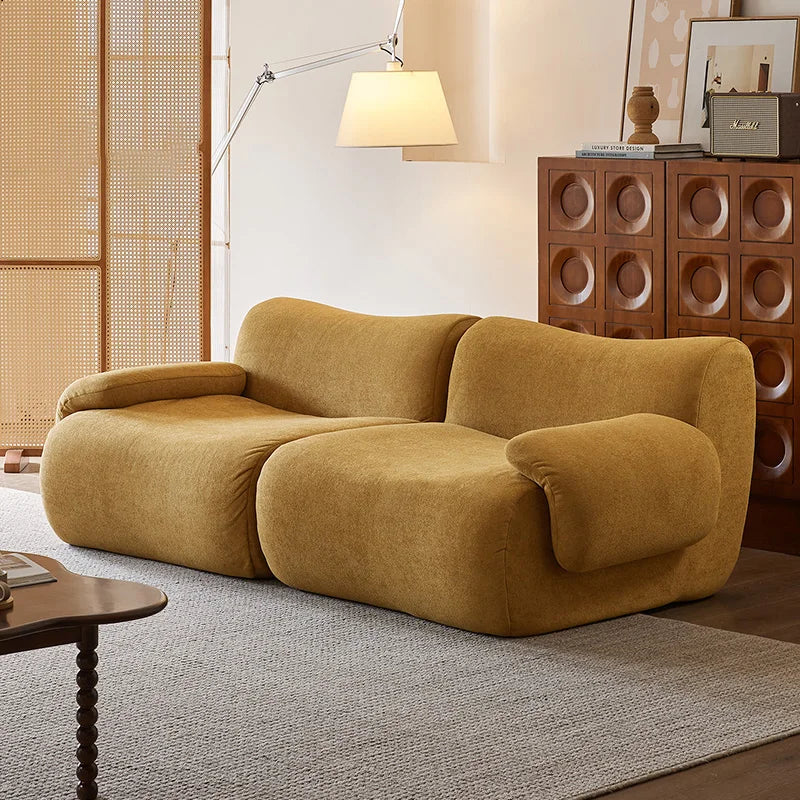 CloudSoft Modern Fabric Sofa