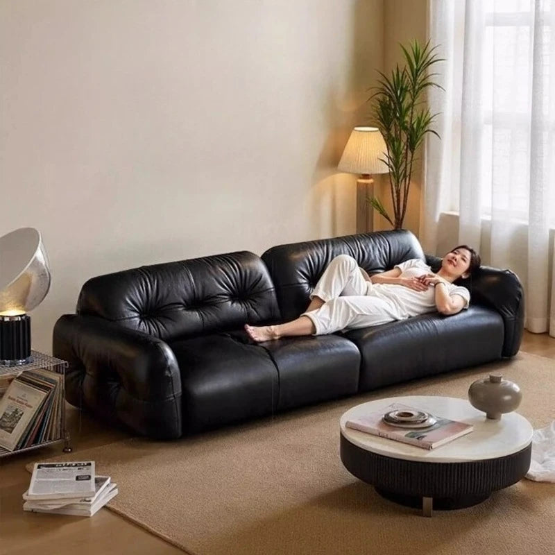 Cowie Luxe Genuine Leather Sofa