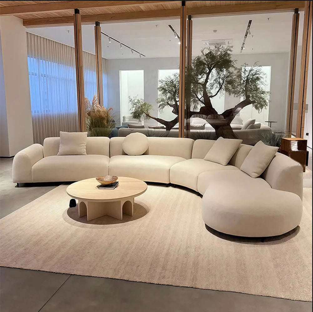 Velora S-Shape Curved Sofa Set