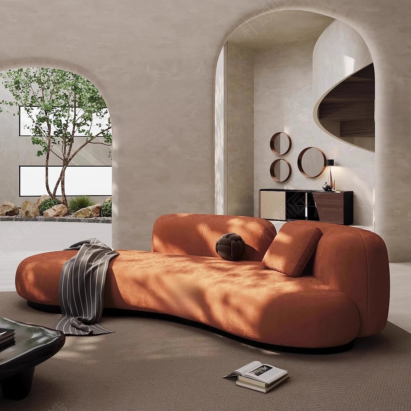 Nordic Curve Lounge Sofa