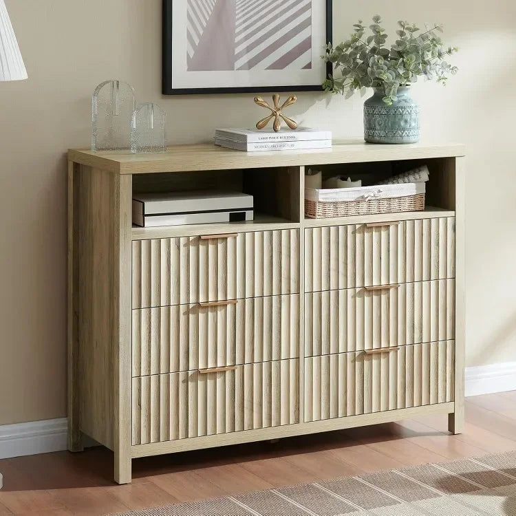 GrooveFlex 6-Drawer Dresse