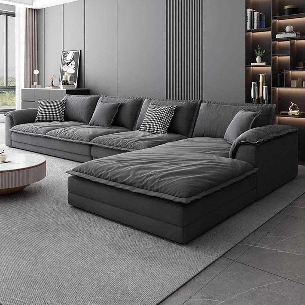 LuxeCorner 3-Seater L-Shape Sofa