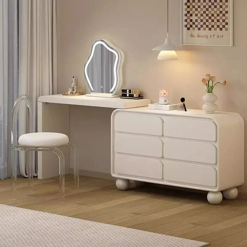CornerWhite Station Vanity