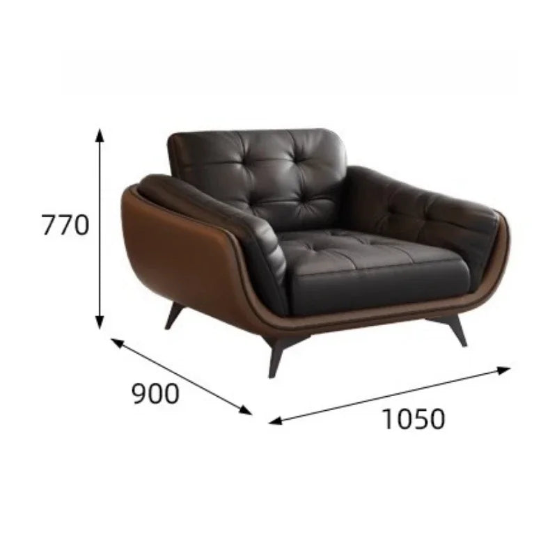 Reclinia Leather Sofa