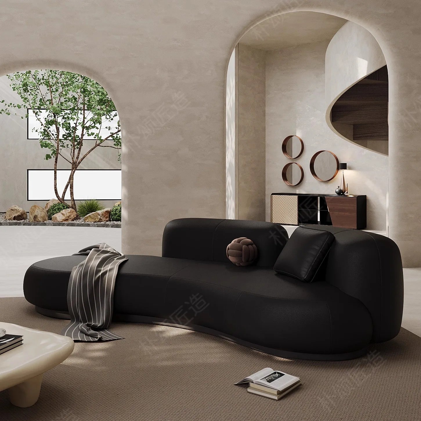 Nordic Curve Lounge Sofa