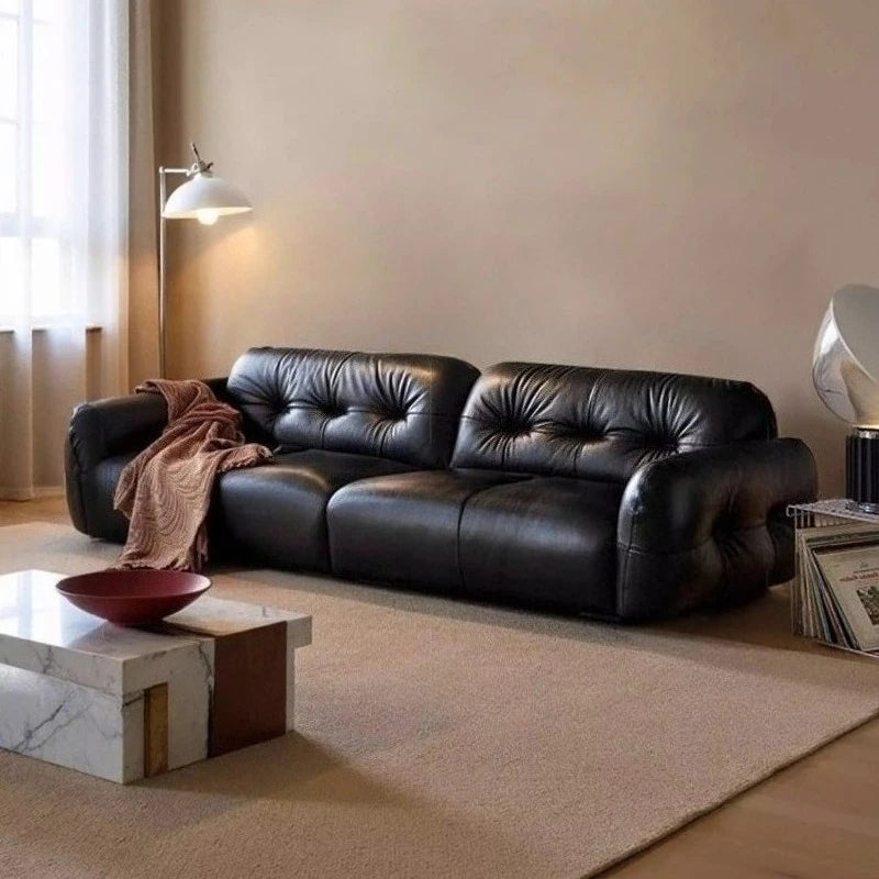Cowie Luxe Genuine Leather Sofa