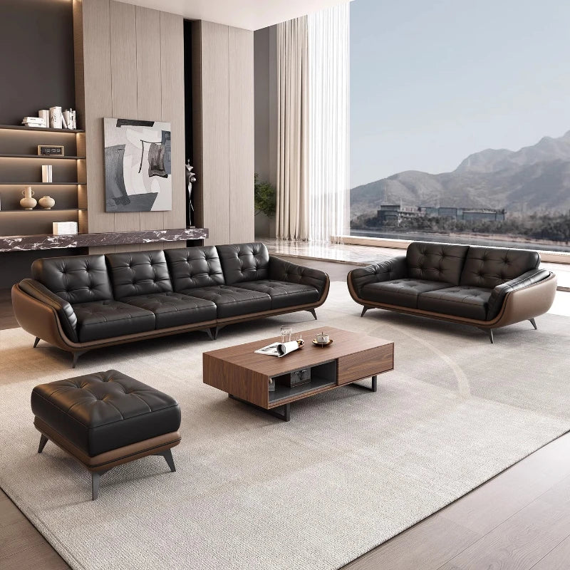 Reclinia Leather Sofa