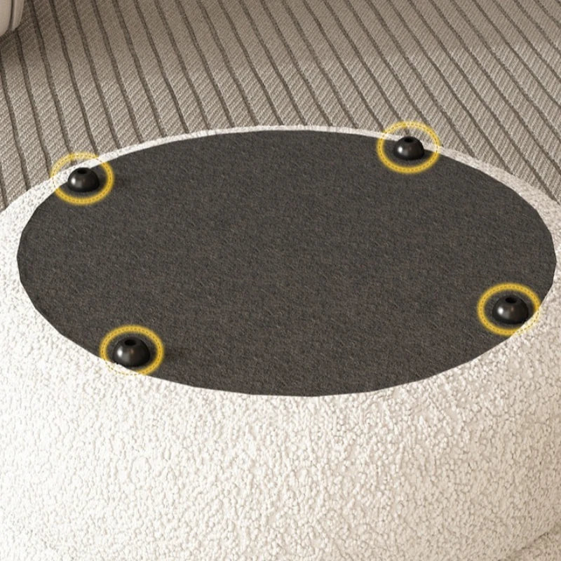CreamWind Ergonomic Round Stool