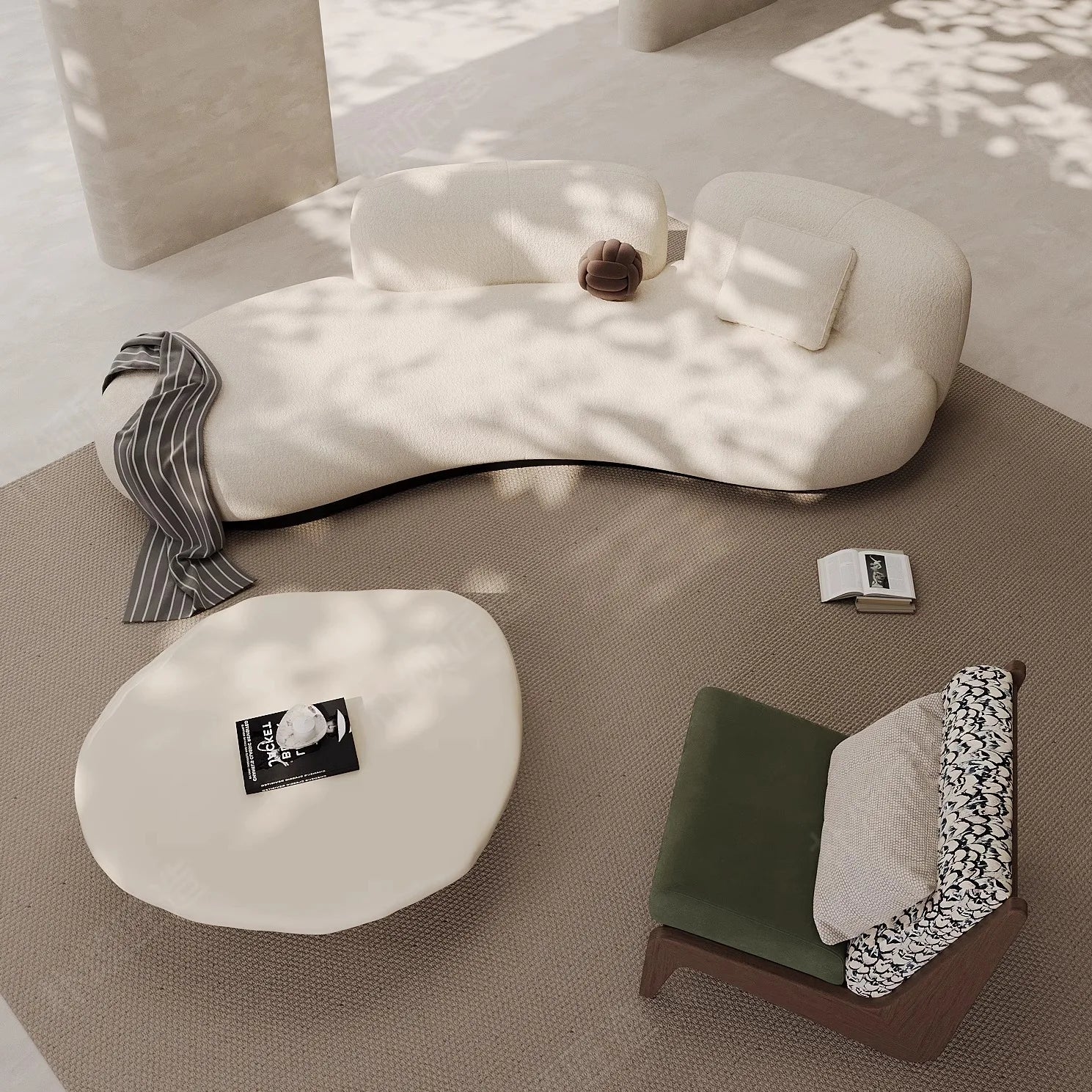 Nordic Curve Lounge Sofa