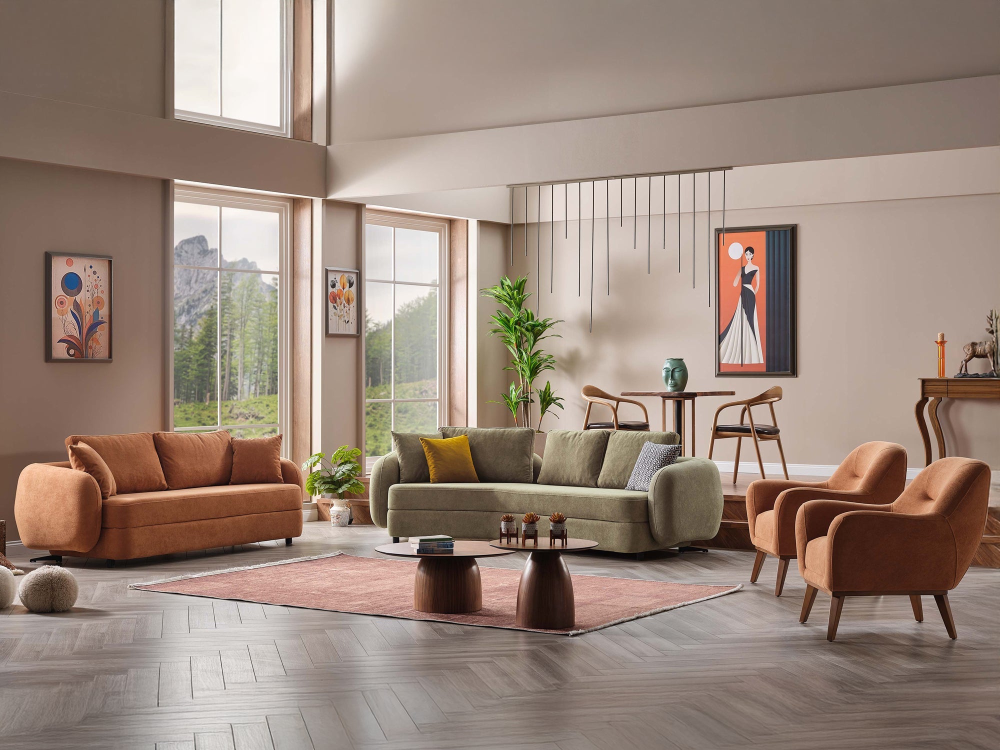 Toscana Living Room Sofa