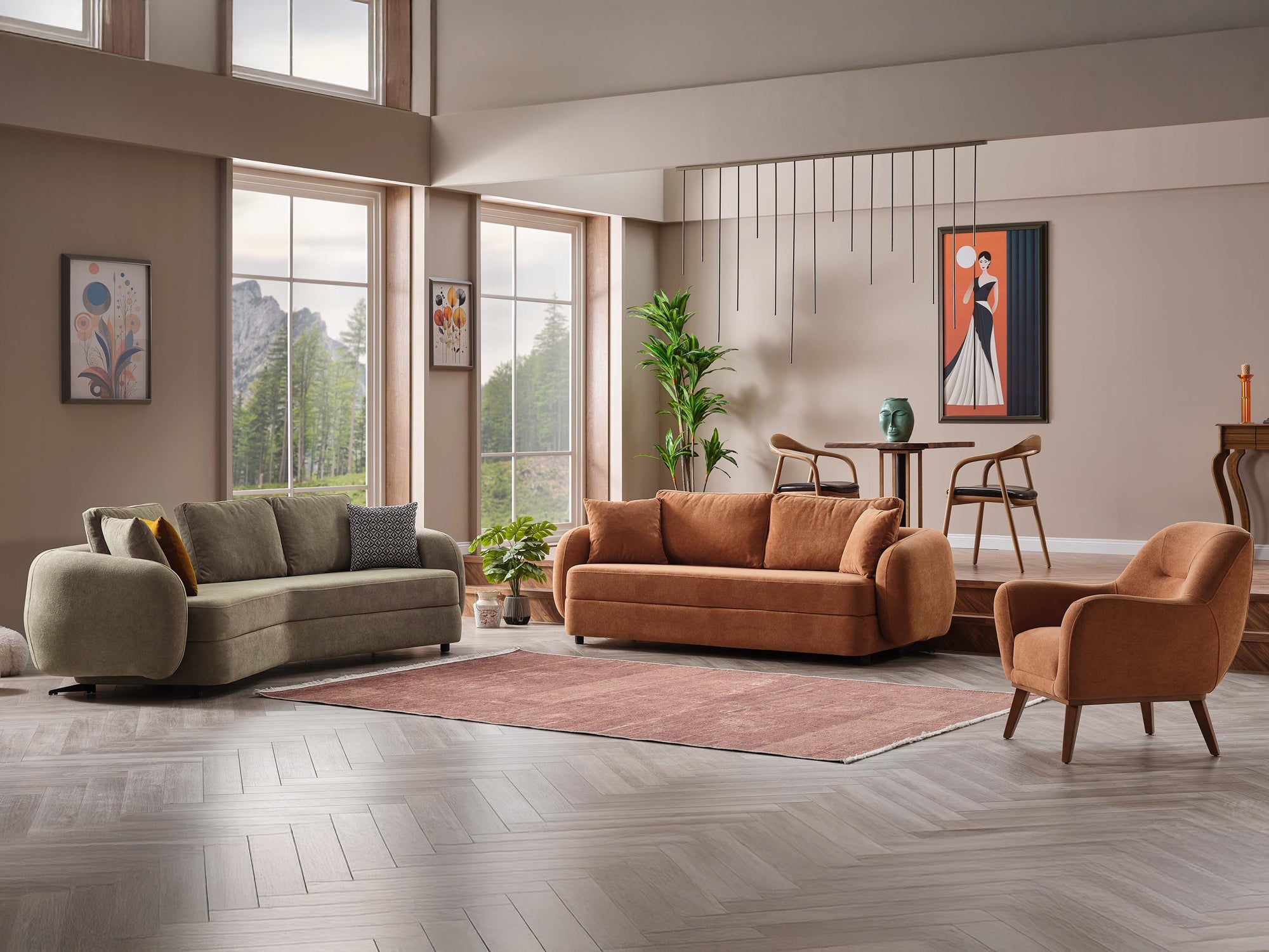 Toscana Living Room Sofa