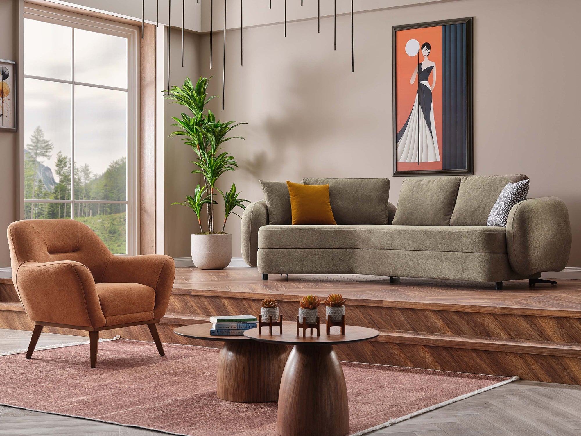 Toscana Living Room Sofa