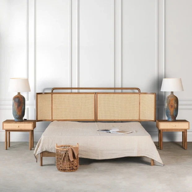 Verde Cane Frame Bed