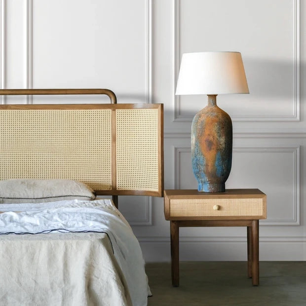 Verde Cane Frame Bed