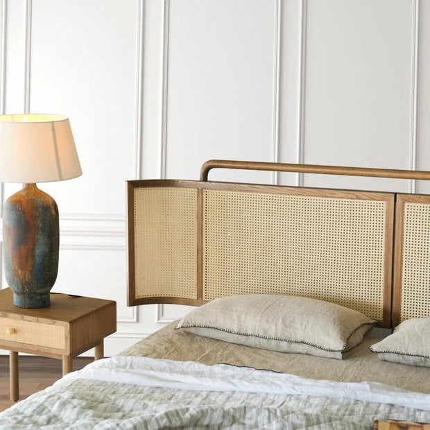Verde Cane Frame Bed