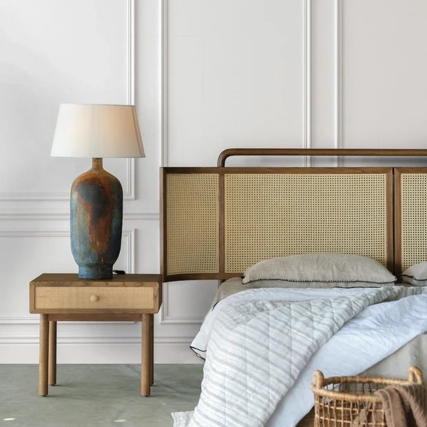 Verde Cane Frame Bed