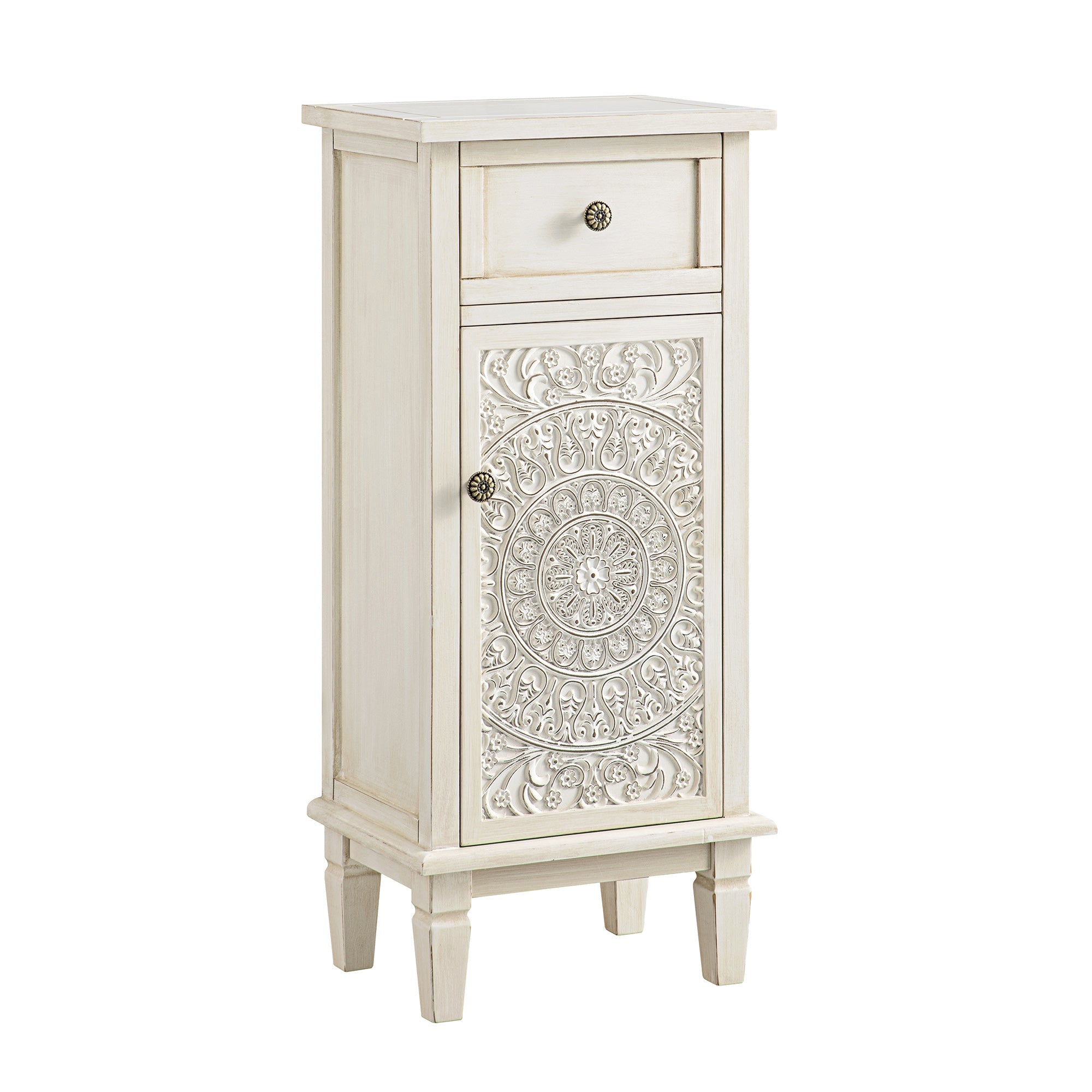 Chantilly Carved Bath Cabinet