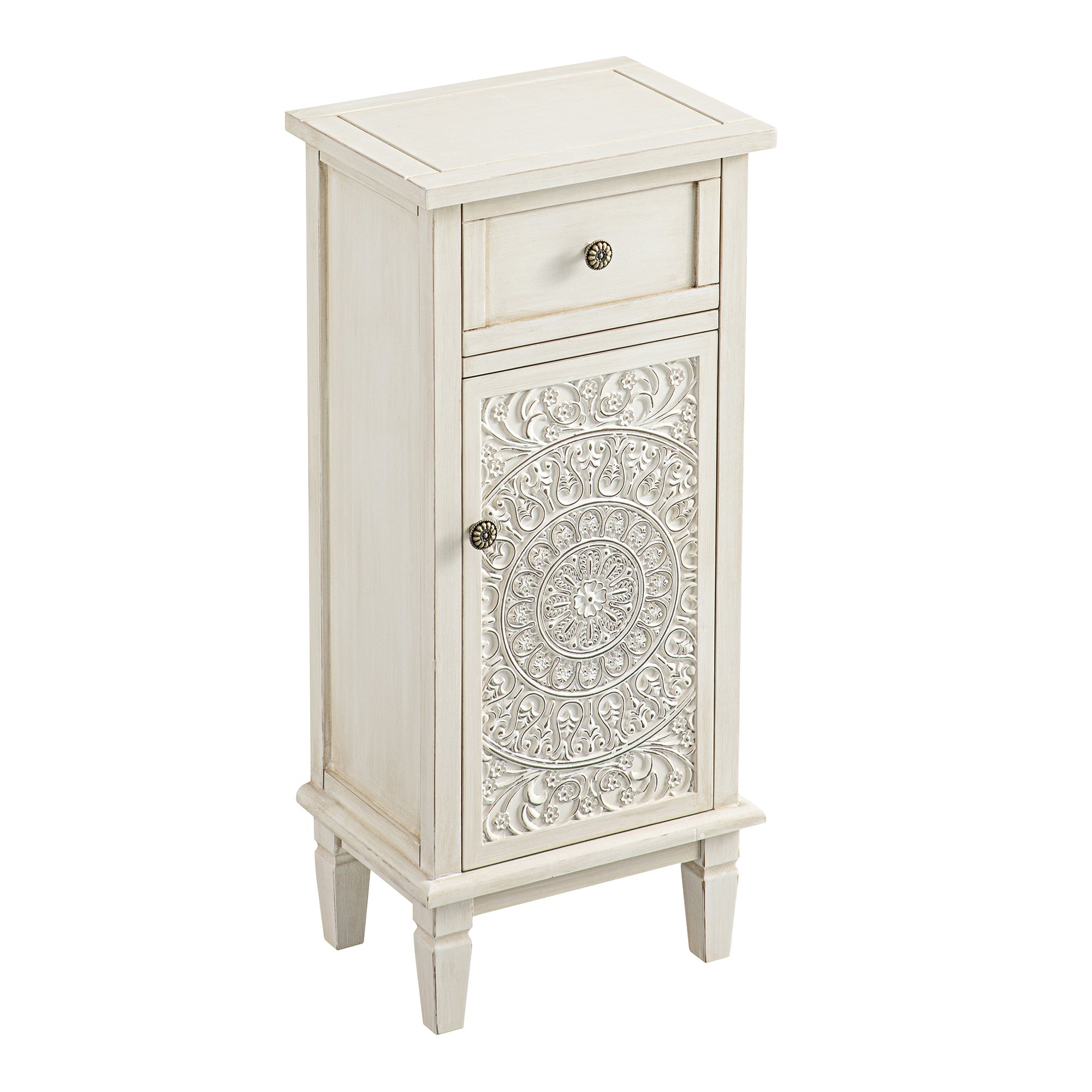 Chantilly Carved Bath Cabinet