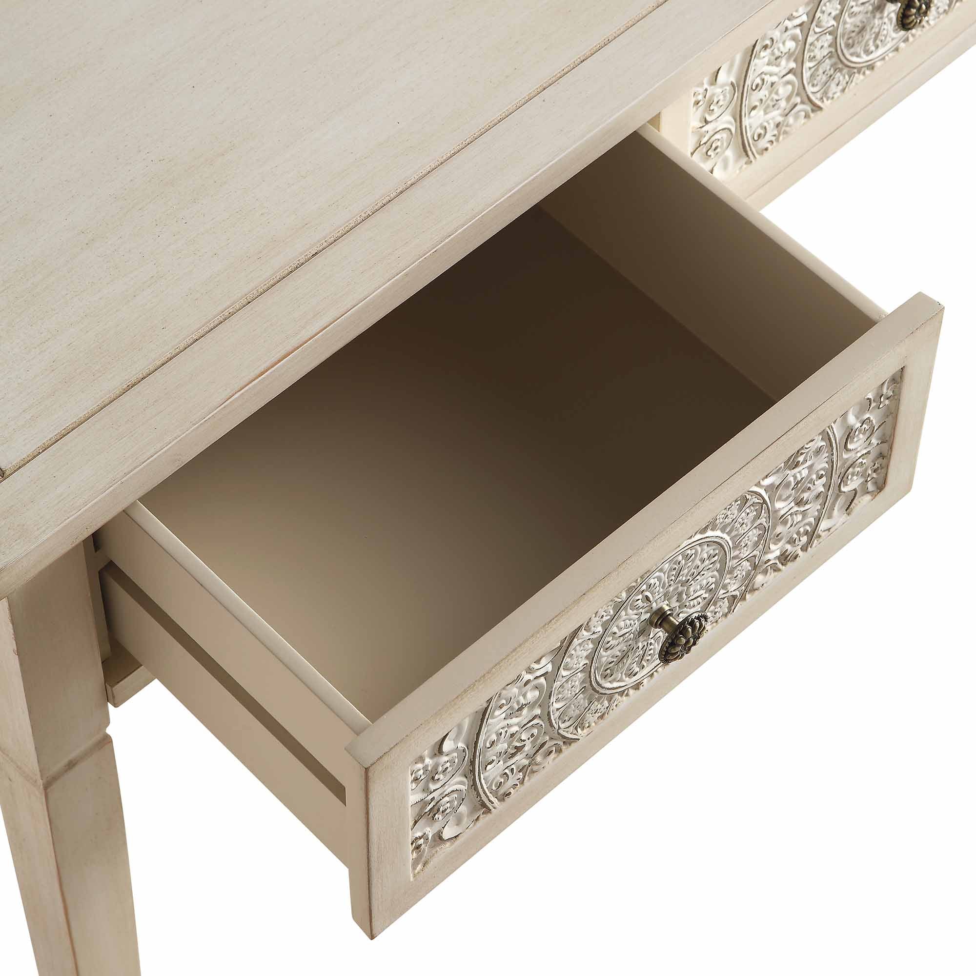 Chantilly Carved Console Desk