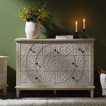 Chantilly Grand Carved Chest