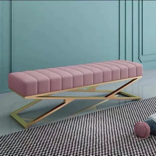 ZLiving Soft Bag Nordic Ottoman Bench