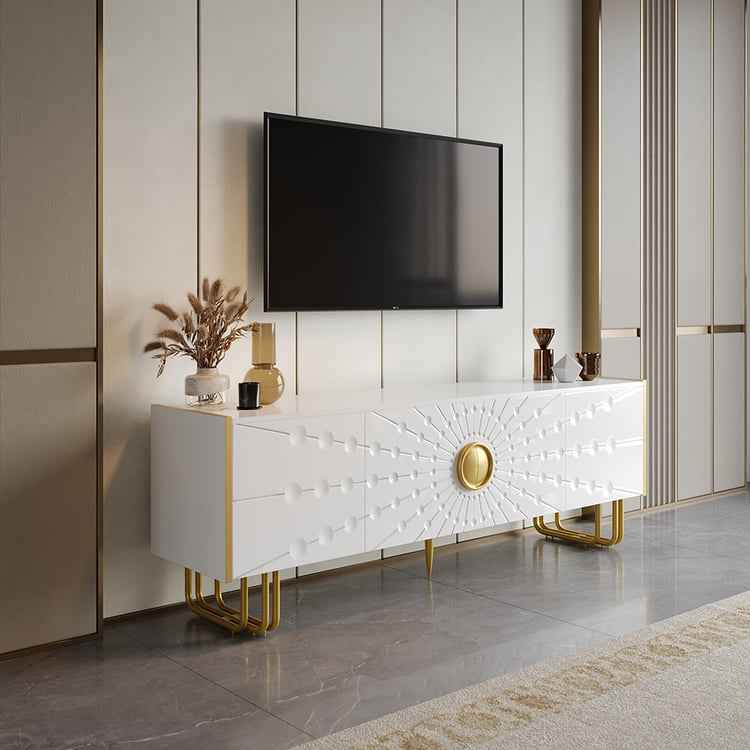 VelvetGlow TV Console