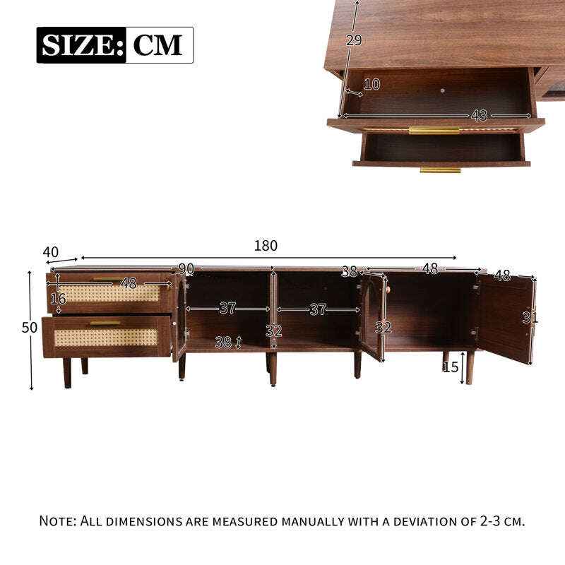 GoldenBeam TV Console