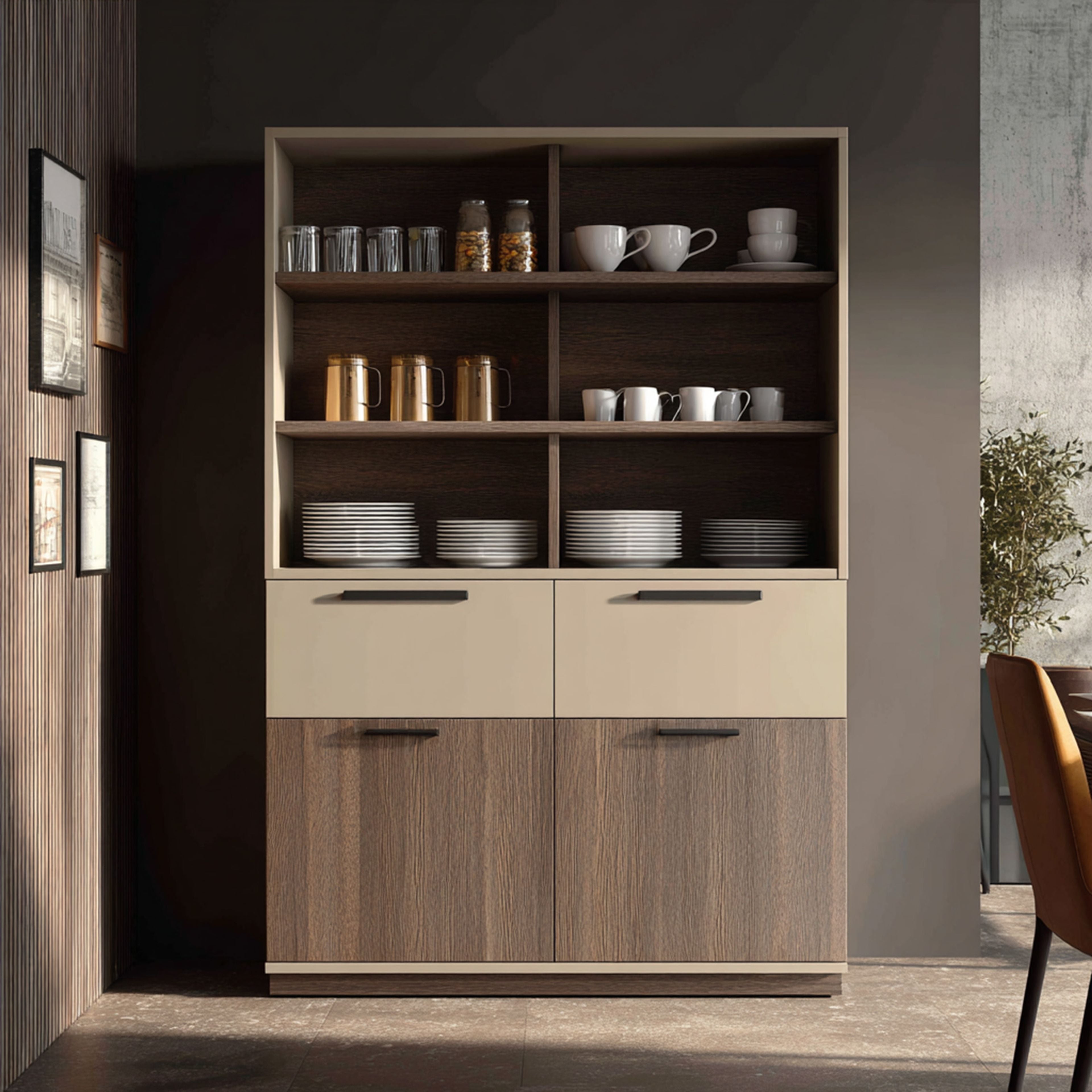 Como Crockery Unit