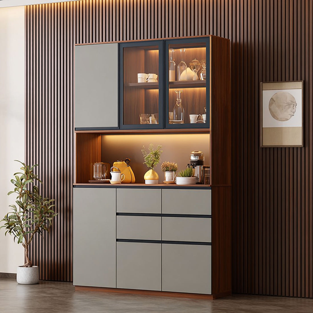 Napoli Crockery Unit