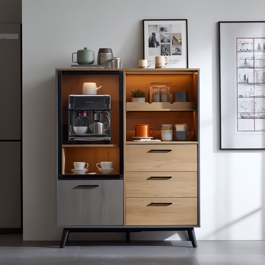 Siena Crockery Unit