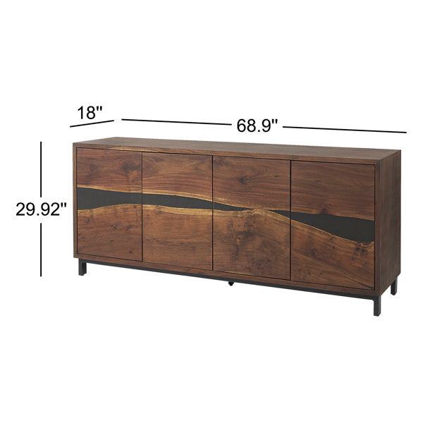 Walnut Horizon Sideboard