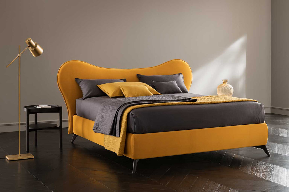 Arco Signature Velvet Bed