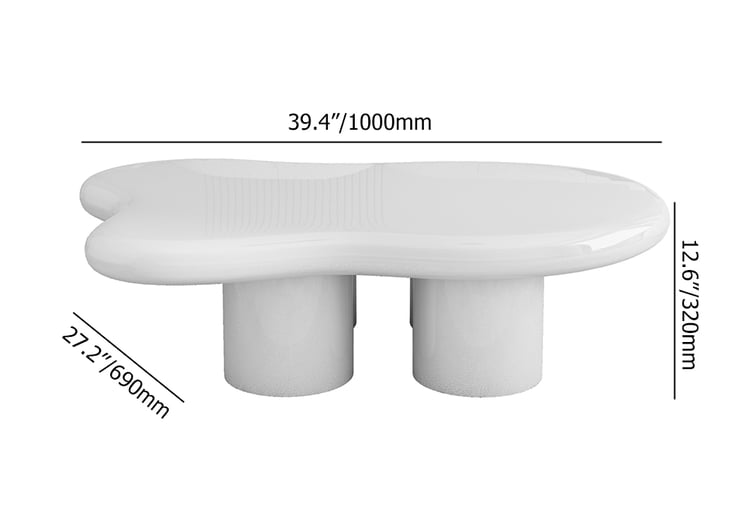 Cloud coffee table