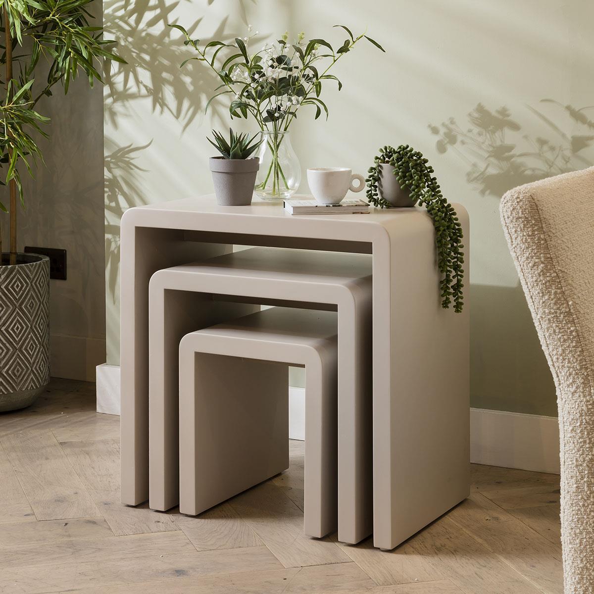 Matte Nesting Table Set