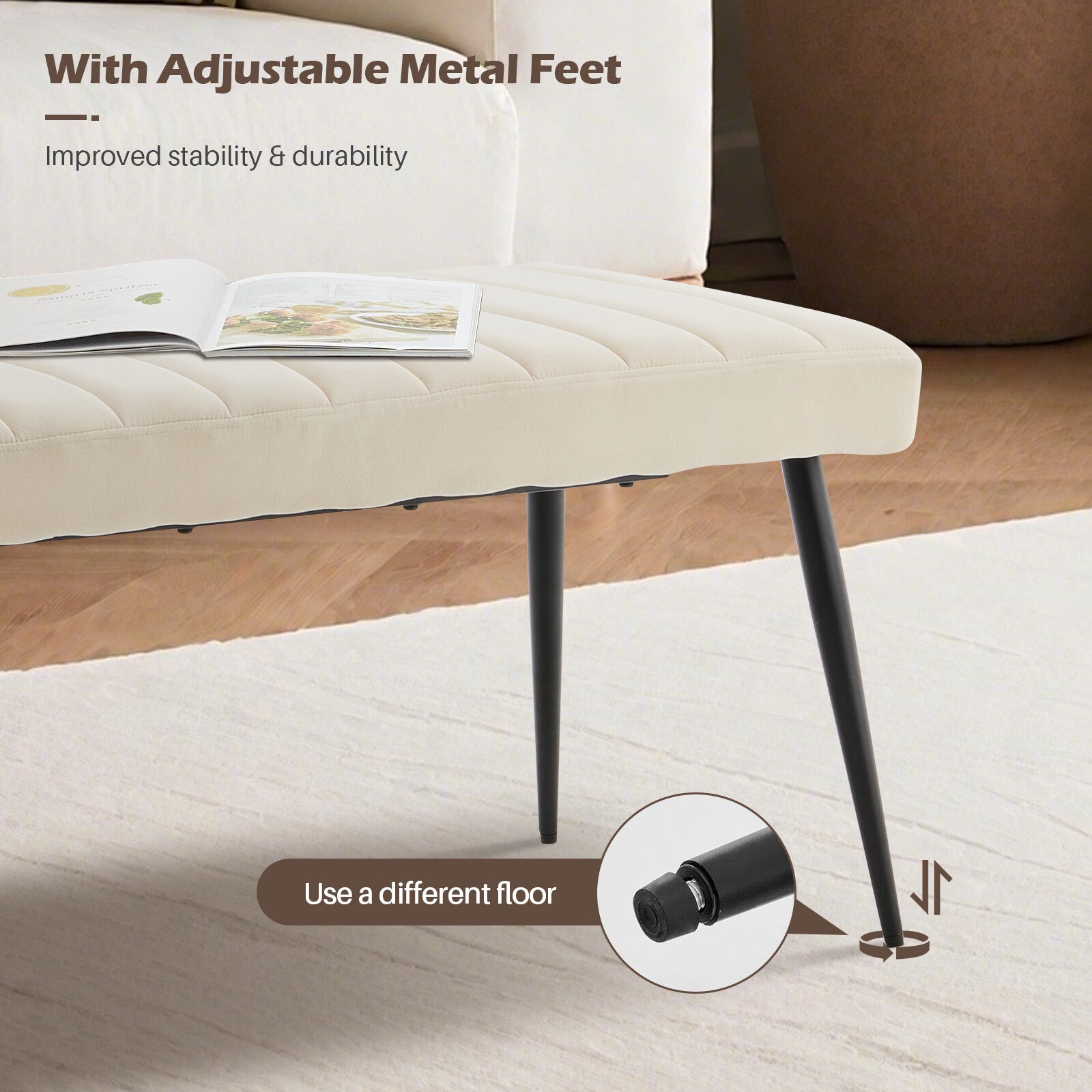Serene Luxe Ottoman
