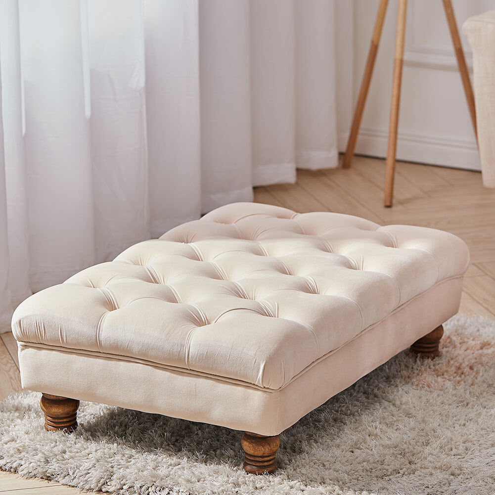 Modern Crown Ottoman