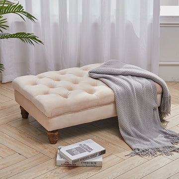 Modern Crown Ottoman
