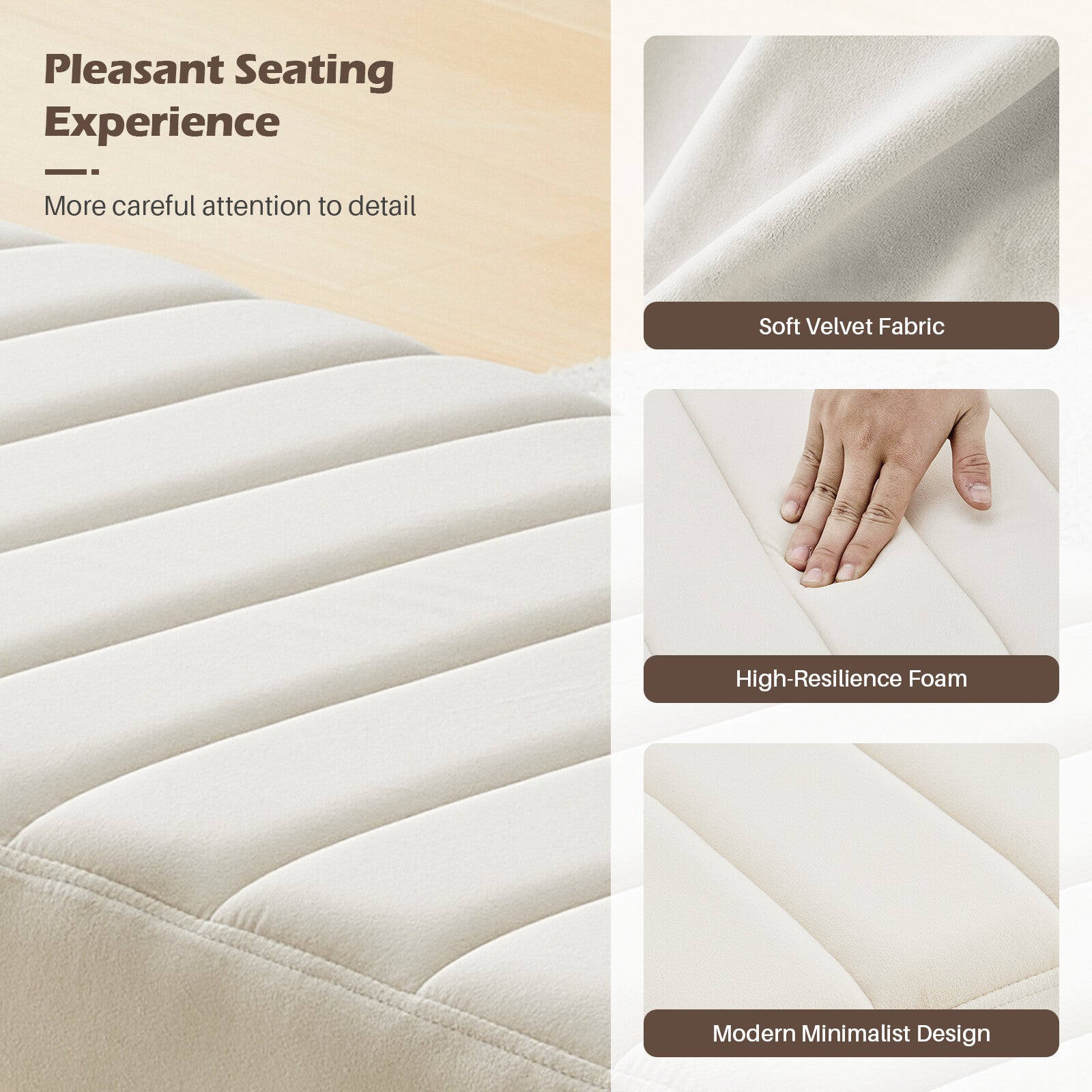 Serene Luxe Ottoman