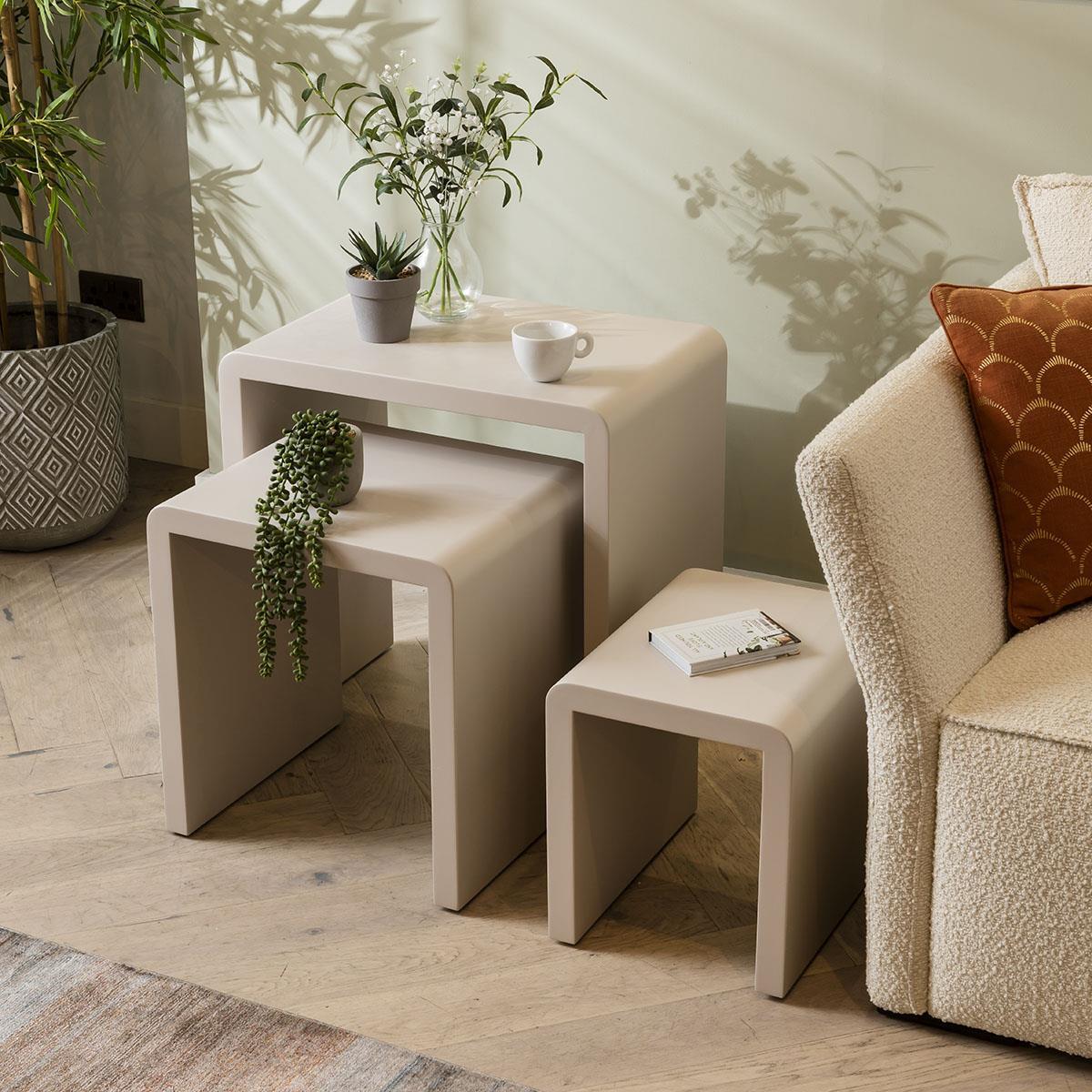 Matte Nesting Table Set
