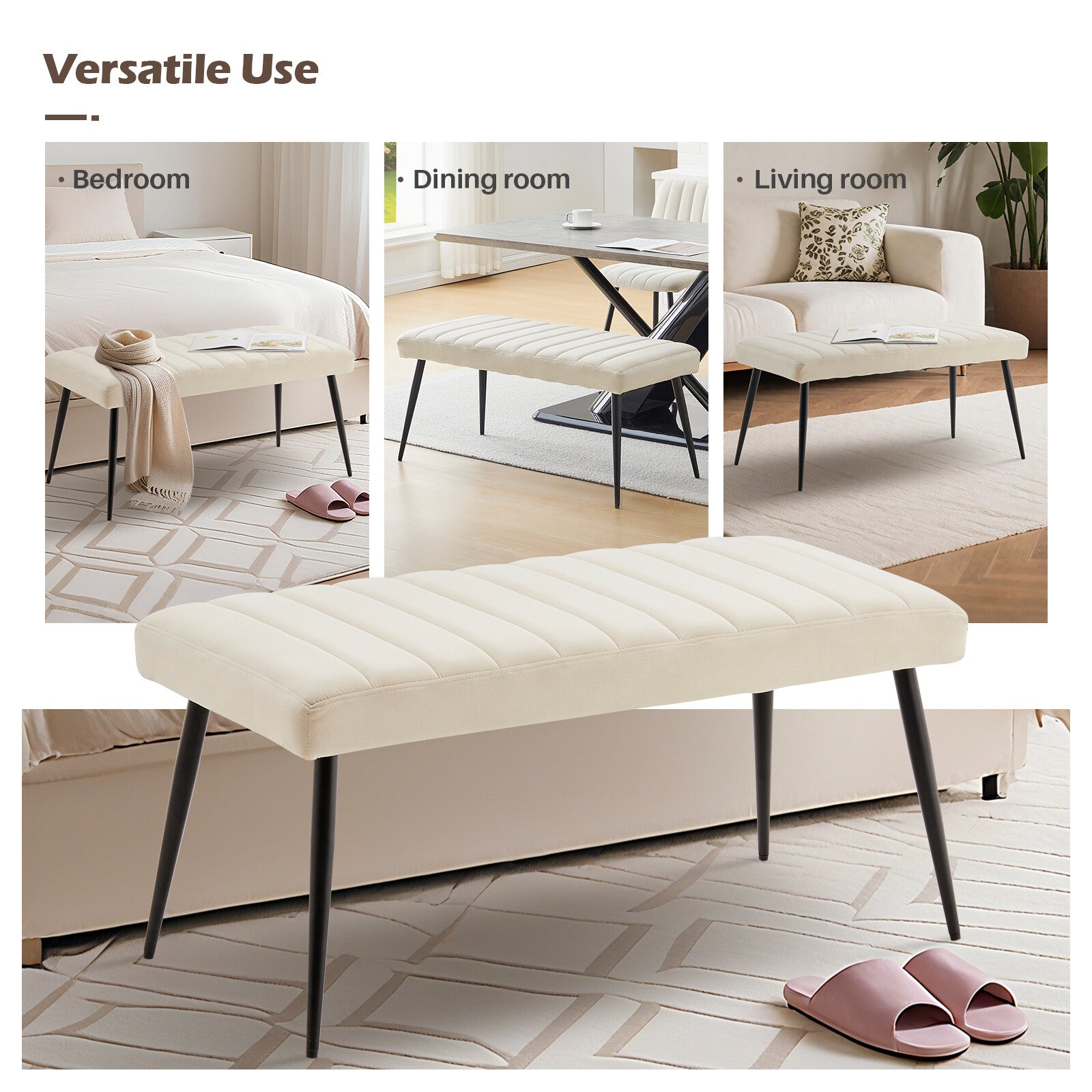Serene Luxe Ottoman