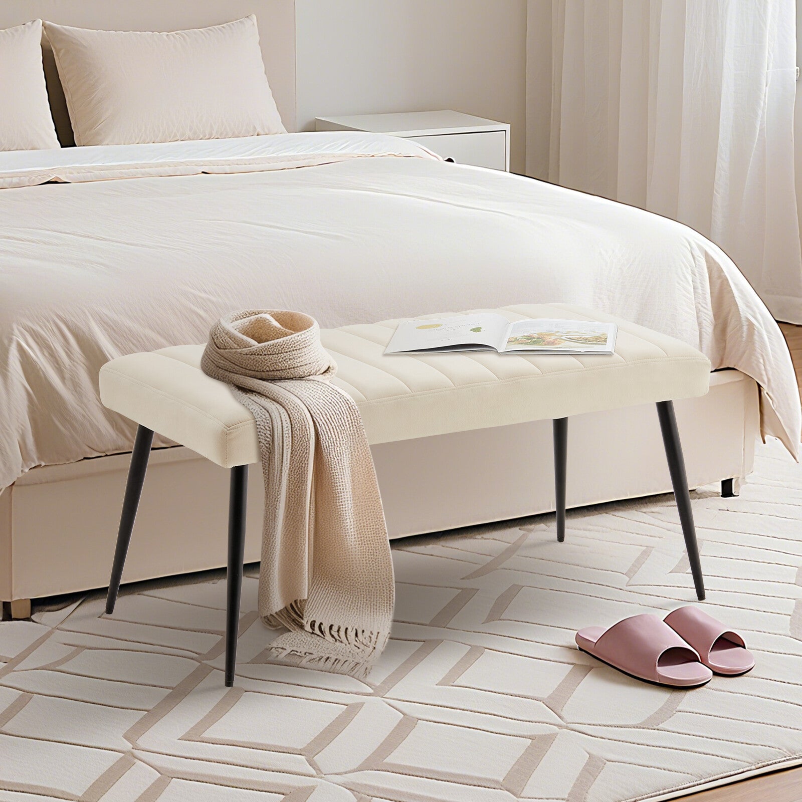 Serene Luxe Ottoman