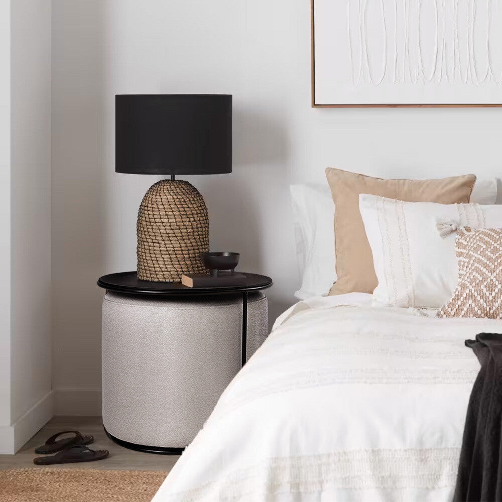 Aura Plush Ottoman