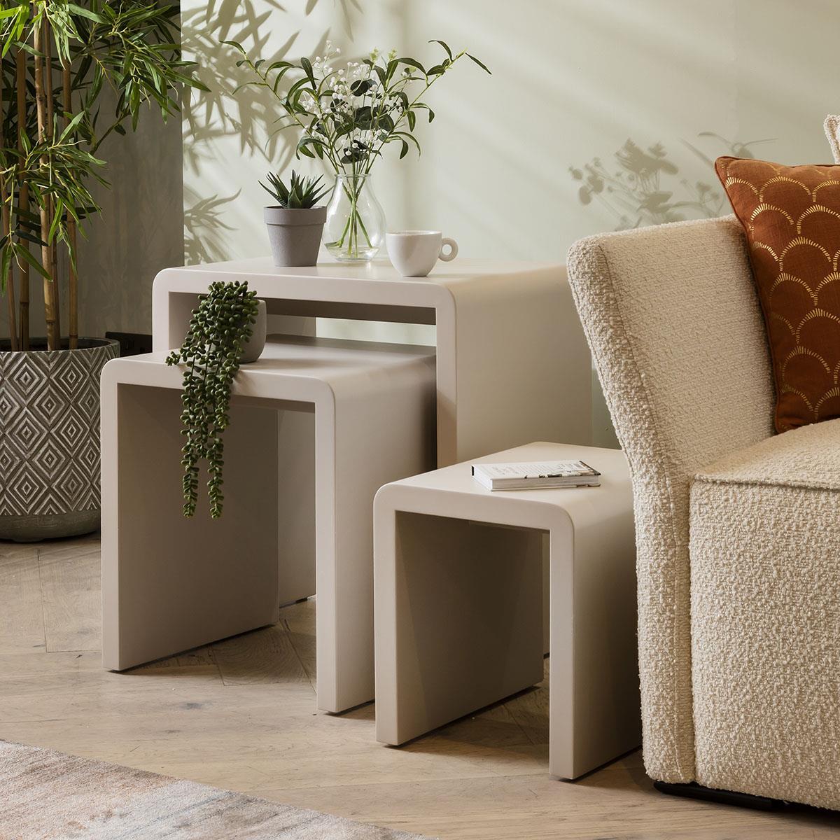 Matte Nesting Table Set