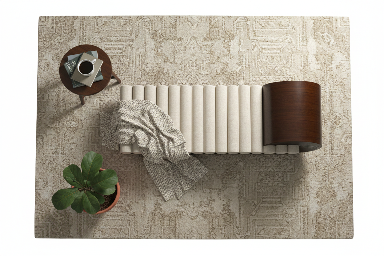 Celeste Roll Ottoman