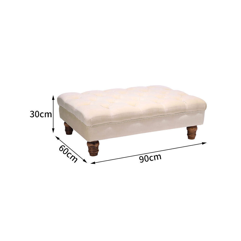 Modern Crown Ottoman
